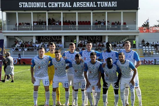 CS Tunari - Universitatea Craiova / Sursă foto: Facebook@ CS Universitatea Craiova