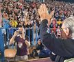 Spectator de seamă la FC Bihor - FCSB: Emeric Ienei, aplaudat la scenă deschisă de 11.000 de oameni