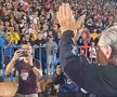 Spectator de seamă la FC Bihor - FCSB: Emeric Ienei, aplaudat la scenă deschisă de 11.000 de oameni