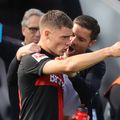 Florian Wirtz și Xabi Alonso, pe vremea când lucrau împreună la Leverkusen /
Foto: Imago