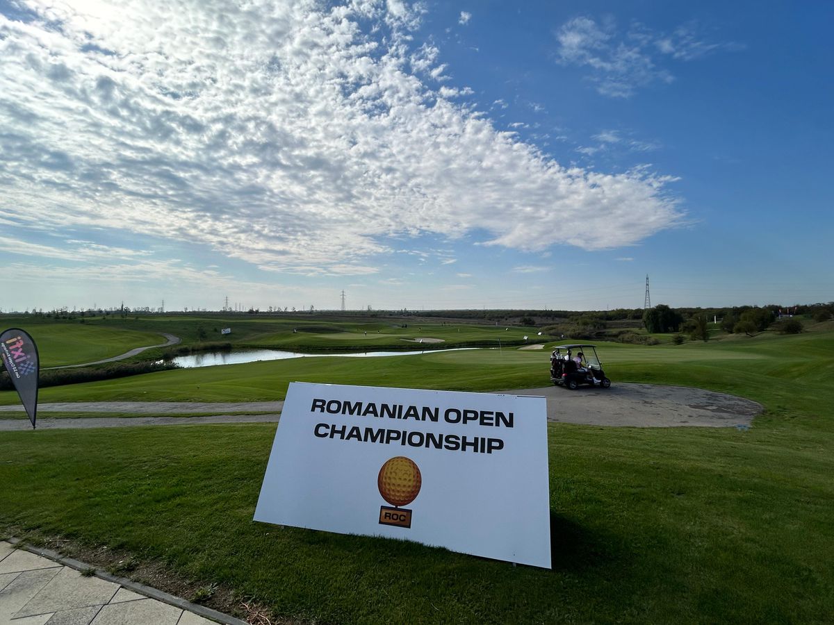 Romanian Open Championship - turneu cu jucători profesioniști de golf