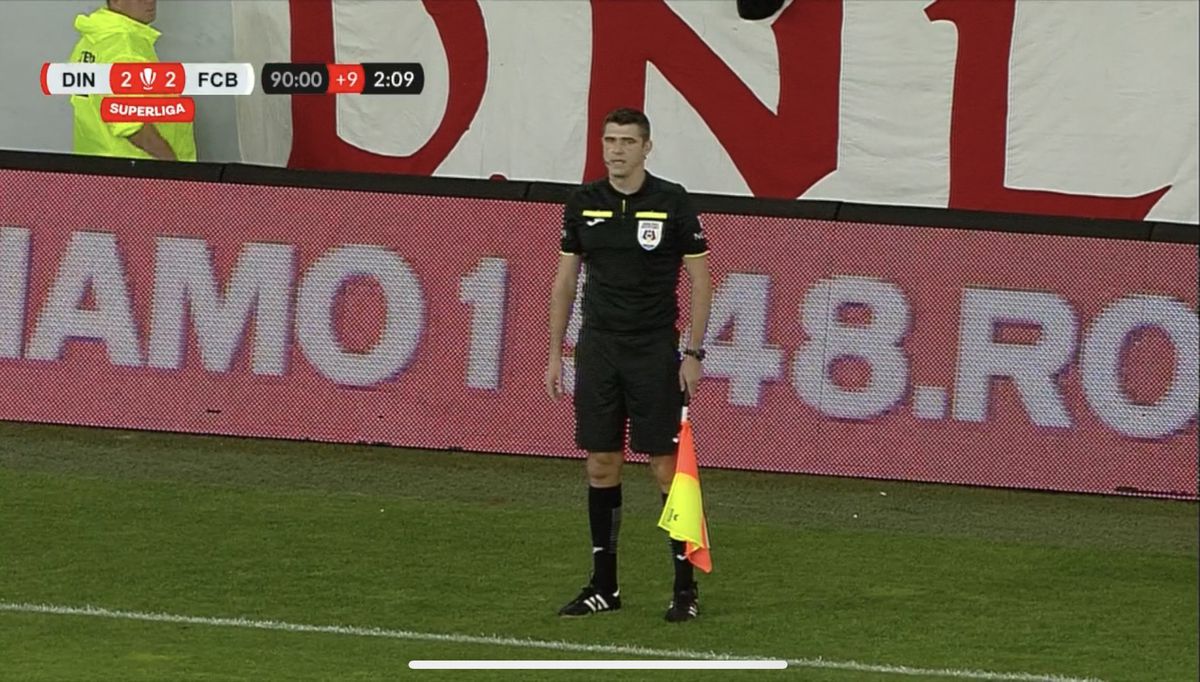 Pedeapsa primită de Dinamo pentru scaunul aruncat spre arbitru la meciul cu FC Botoșani