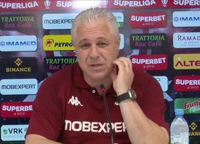 Marius Șumudică se vaită înainte de meciul cu Oțelul: „Lipsesc 4 titulari!”
