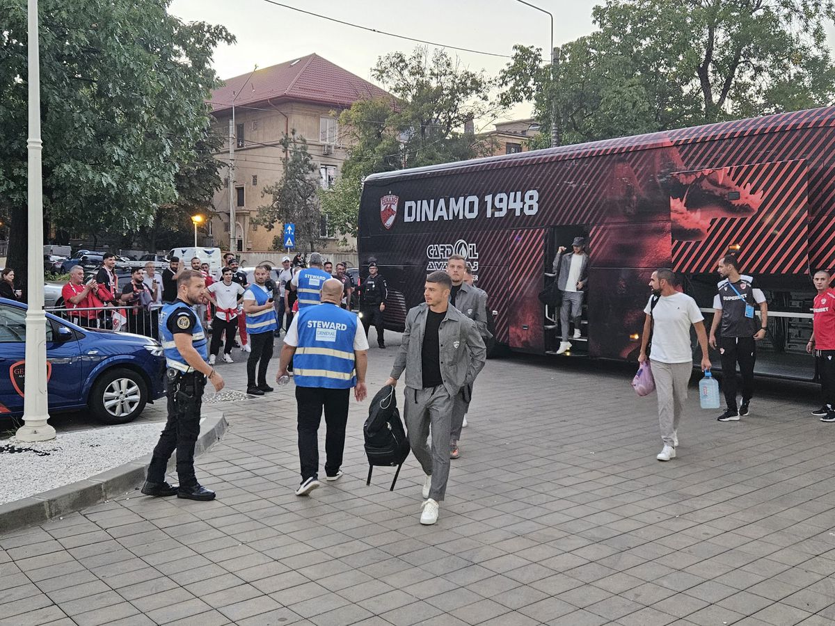 Dinamo - FC Botoșani, imagini înainte de meci