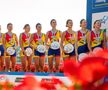 Echipajul României de 8 plus 1 rame feminin, argint la CM 2025 Foto: FR Canotaj/Balint Czucz