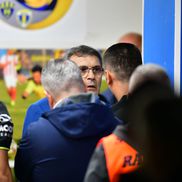 Eugen Neagoe, dialog încins cu Marcel Bîrsan / Foto: Cristi Preda GSP