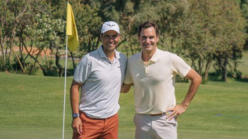 Rafael Nadal și Roger Federer FOTO Instagram