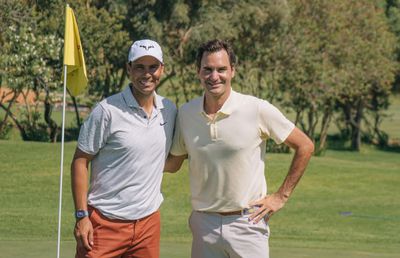 Roger Federer și Rafael Nadal, împreună pe terenul de golf pentru un mesaj important
