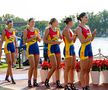 Echipajul României de 8 plus 1 rame feminin, argint la CM 2025 Foto: FR Canotaj/Balint Czucz