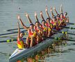 Echipajul României de 8 plus 1 rame feminin, argint la CM 2025 Foto: FR Canotaj/Balint Czucz