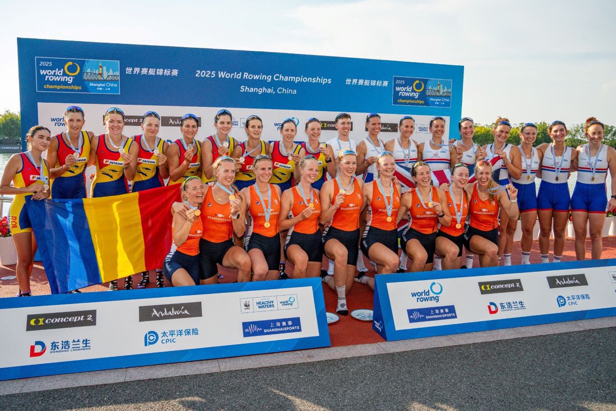 Reacțiile canotoarelor române după argintul mondial dulce-amar de la 8 plus 1: „Nu am crezut că o să-mi fie dor să mi se cânte imnul”