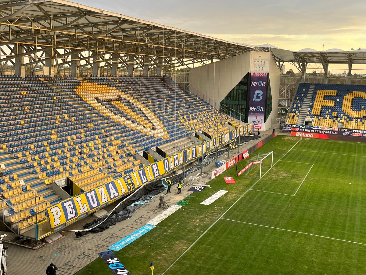 Petrolul - Rapid, imagini înaintea partidei de la Ploiești