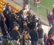 Scandal în tribune la Petrolul - Rapid! Jandarmeria a intervenit de urgență