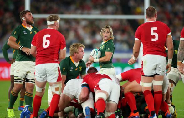 Ce meci! Africa de Sud trece de Țara Galilor la doar 3 puncte diferență și întâlnește Anglia în finala CM de rugby!