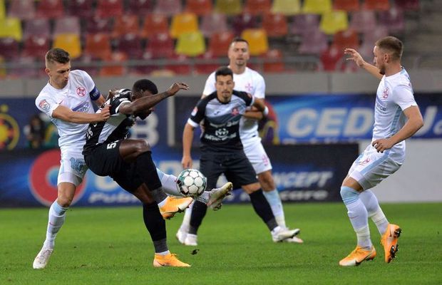 FCSB - Hermannstadt 5-0. Cel mai slab fotbalist de pe teren: „Nu ne așteptam la nimic, a fost normal să pierdem”