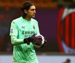 Ciprian Tătărușanu, în AC Milan - AS Roma // foto: Guliver/gettyimages