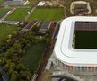 Stadion Ghencea - fotografii cu drona. 27.10.2020