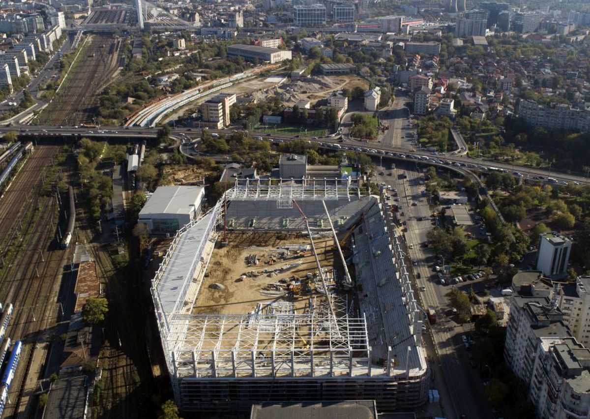 Stadion Giulești - „Valentin Stănescu” - fotografii cu drona. 27.10.2020