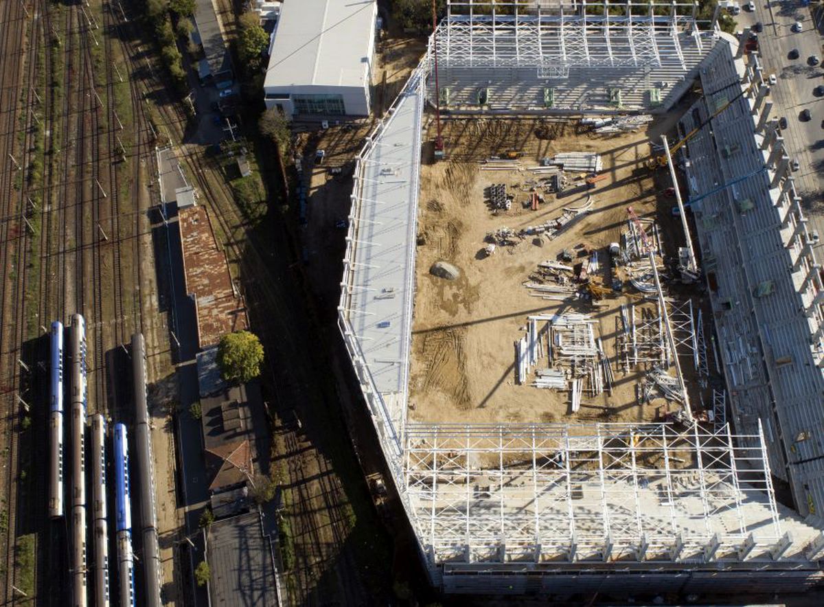 VIDEO + FOTO EXCLUSIV Cum se vede stadionul Rapid de la înălțime » Imagini tari din dronă