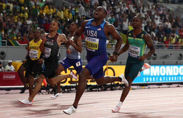 Christian Coleman, campionul mondial la 100 de metri, INTERZIS la Jocurile Olimpice de la Tokyo! De ce a a fost suspendat