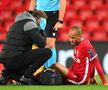 FOTO Ghinion pentru Liverpool! S-a accidentat încă un titular » Apărarea lui Klopp, în piuneze