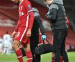 FOTO Ghinion pentru Liverpool! S-a accidentat încă un titular » Apărarea lui Klopp, în piuneze