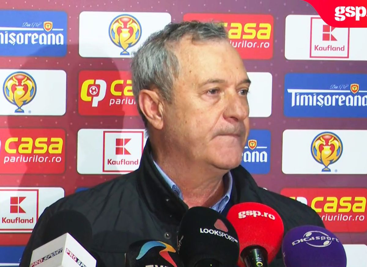 Mircea Rednic face curățenie după eliminarea din Cupă! Primul fotbalist care pleacă: „Nu avem ce să facem”