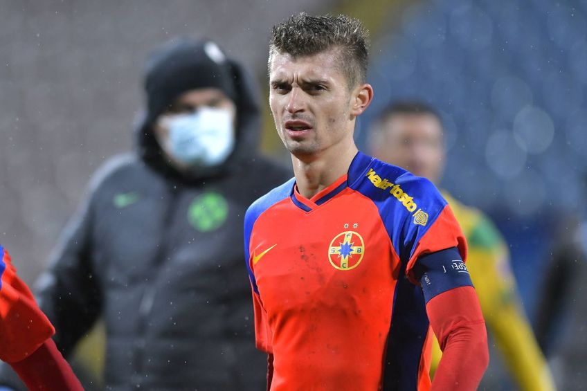 Florin Tănase (26 de ani, mijlocaș ofensiv) e incert pentru meciul FCSB-ului cu FC Argeș (duminică, 20:30).