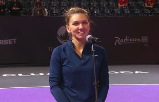 Simona Halep, reacție după prima victorie de la Transylvania Open: „Sunt acasă la Cluj! Nu știam dacă mai pot ajunge la nivelul ăsta”