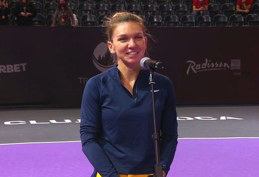 Simona Halep (30 de ani, 18 WTA) a învins-o pe Gabriela Ruse (23 de ani, 85 WTA), scor 6-1, 6-2, în primul tur de la Transylvania Open. Dubla campioană de Grand Slam este încântată de tot ce s-a întâmplat la Cluj-Napoca.