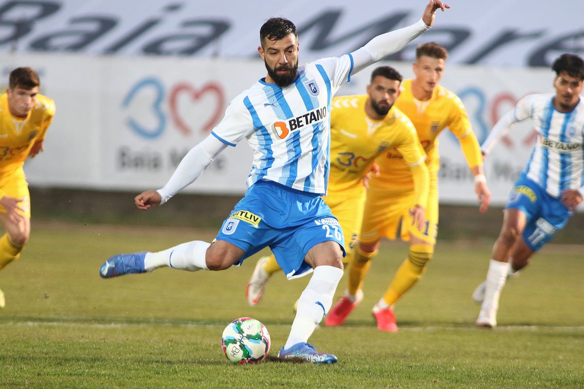 Minaur (L3) - CSU Craiova 0-4, în optimile Cupei României. Cronica meciului: Plimbare de voie