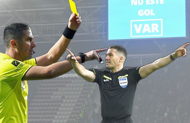 Două episoade șocante de culise în arbitrajul românesc! Adrian Cojocaru are suspiciuni că, la UTA - FCSB, unii jucători și-au dorit eliminarea! + Ce mesaj a primit Istvan Kovacs în cască din camera VAR la Rapid - Farul. UPDATE: răspunsul CCA
