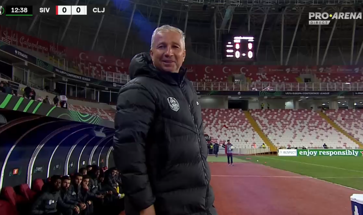 Dan Petrescu, surprins în timpul meciului Sivasspor - CFR Cluj: „Ăsta ce caută aici?”