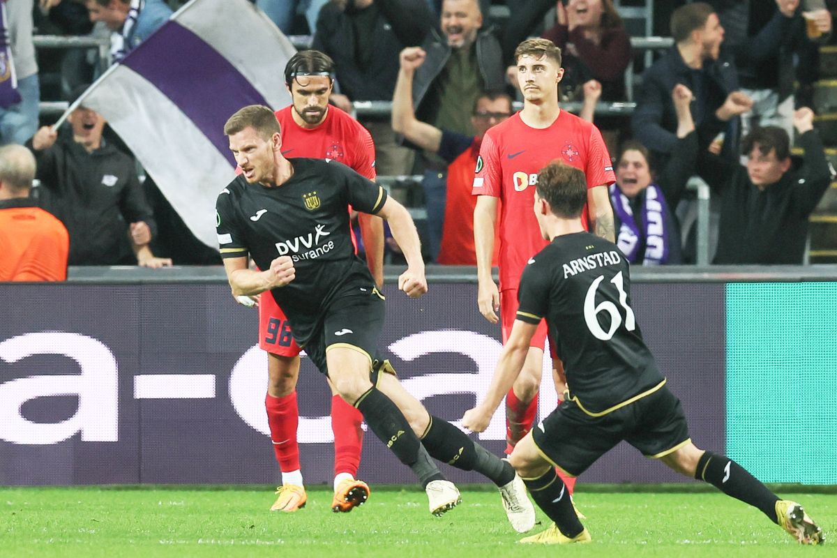 Anderlecht - FCSB 2-2, în grupa B » Vicecampioana României părăsește Conference League