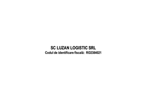 SC LUZAN LOGISTIC SRL - Lista preţurilor de vânzare cu amănuntul pe sortimente de ţigarete