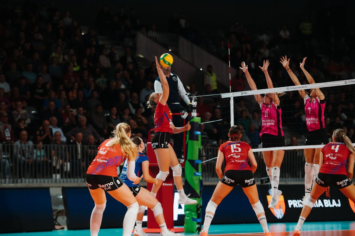 Volei Alba Blaj începe aventura în grupele Ligii Campionilor