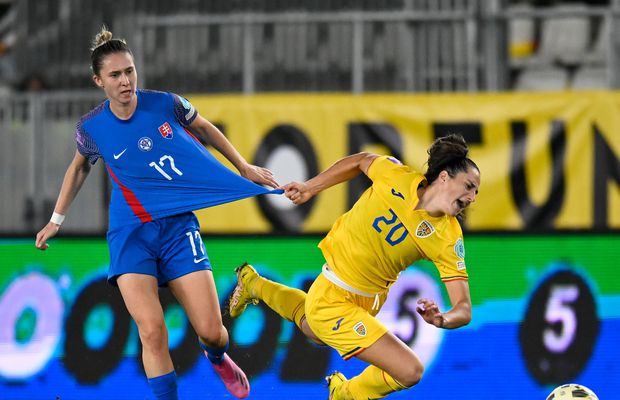 România – Slovacia 0-0, în Liga Națiunilor, la fotbal feminin » Fetele antrenate de Cristi Dulca sunt fără victorie în grupă!