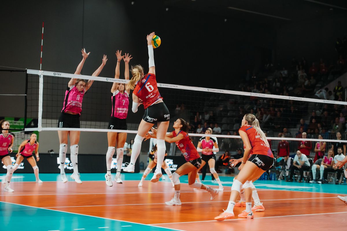 Volei Alba Blaj începe aventura în grupele Ligii Campionilor