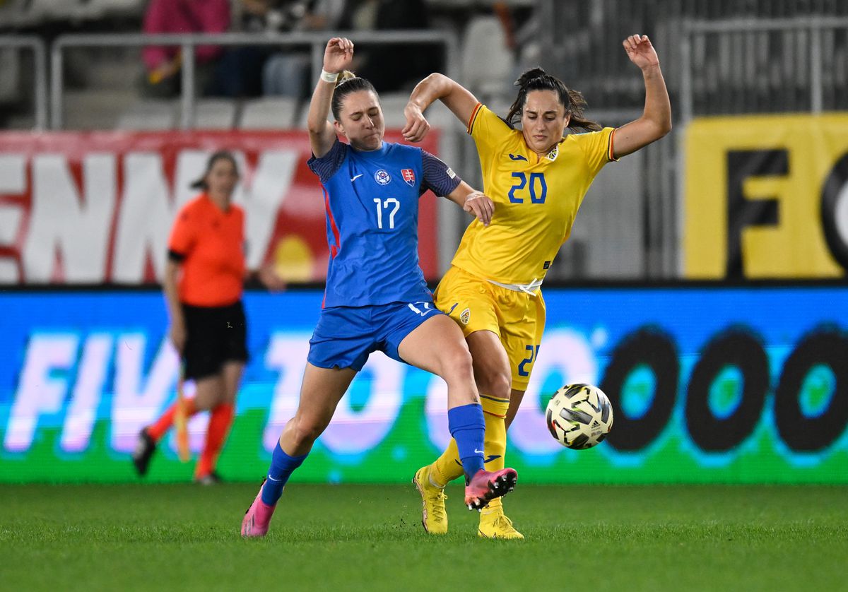 România – Slovacia 0-0, în Liga Națiunilor, la fotbal feminin » Fetele antrenate de Cristi Dulca sunt fără victorie în grupă!