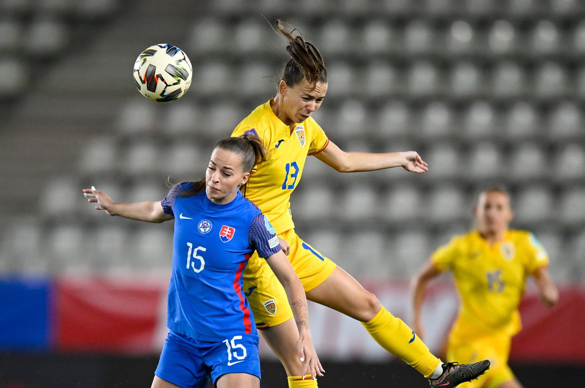 România – Slovacia 0-0, în Liga Națiunilor, la fotbal feminin » Fetele antrenate de Cristi Dulca sunt fără victorie în grupă!