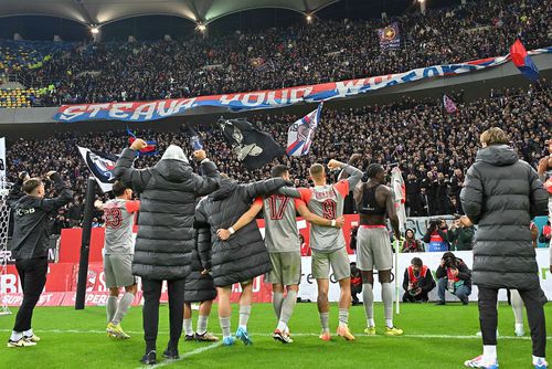 Va fi spectacol pe Arena Națională! Câți fani sunt așteptați diseară la FCSB - Rapid. Foto: Facebook @FCSB