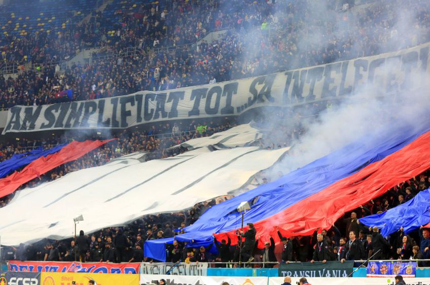 FCSB - Rapid, duelul galeriilor / FOTO: Ionuț Iordache (Gazeta Sporturilor)