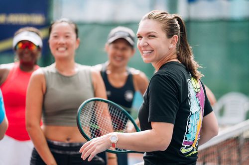 Simona Halep la Hong Kong Foto: X Hong Kong Tennis Open