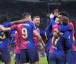 Jucătorii d ela FC Barcelona, sărbătorind cu Real Madrid/ FOTO Imago Images