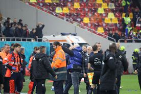 Conflict între Șumudică și Charalambous la finalul derby-ului dintre FCSB și Rapid » Ce s-a întâmplat în drum spre vestiare