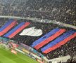 Scenografia vulgară afișată de Peluza Nord și răspunsul ironic al rapidiștilor » Cum a arătat duelul peluzelor la FCSB - Rapid