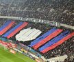 Scenografia vulgară afișată de Peluza Nord și răspunsul ironic al rapidiștilor » Cum a arătat duelul peluzelor la FCSB - Rapid