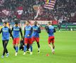 FCSB - RAPID » Imagini de la încălzirea roș-albaștrilor