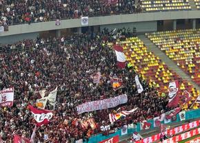 Dezgustător! Derapajul morbid al galeriei roș-albastre » Toate mesajele afișate de galerii la derby-ul FCSB - Rapid