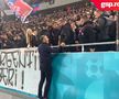 Derby-ul dintre FCSB și Rapid, întrerupt de Istvan Kovacs » MM Stoica a intervenit imediat și a mers spre galerie